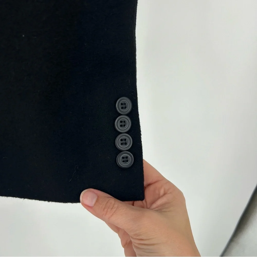 T.‎ Harris London Black Wool Silk and Cashmere Blazer Size 40R